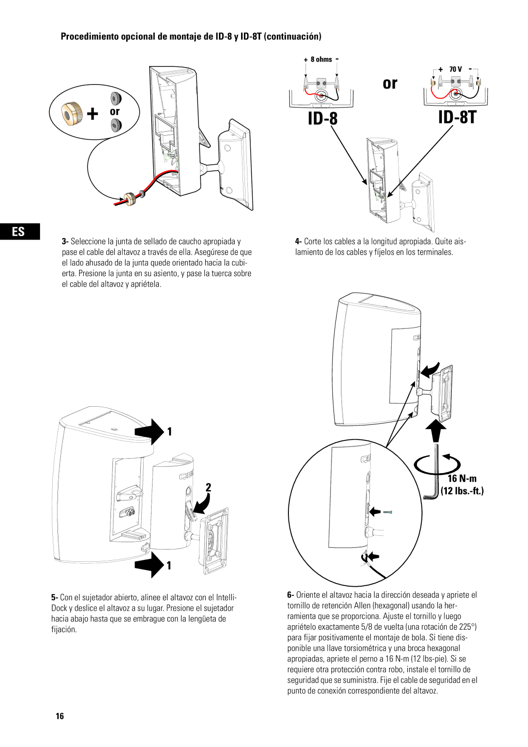 QSC Audio AD-S82H user manual 