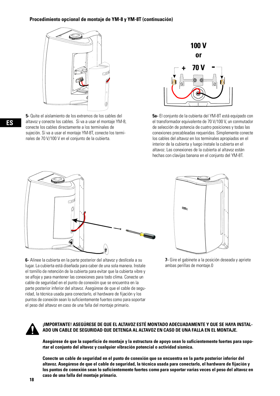 QSC Audio AD-S82H user manual 