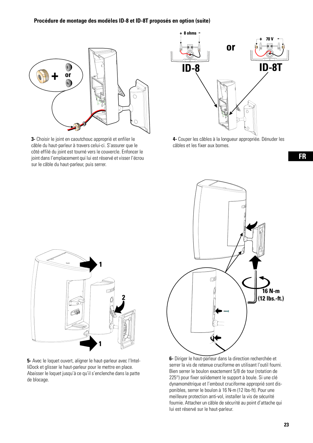 QSC Audio AD-S82H user manual 