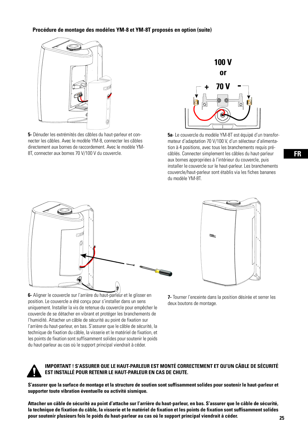 QSC Audio AD-S82H user manual 