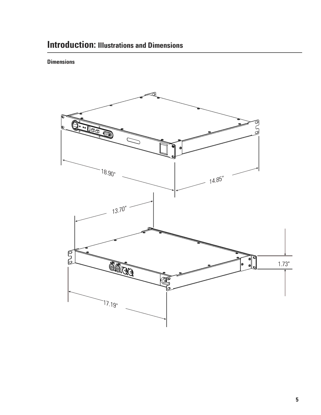 QSC Audio HPR152F, HPR153F, HPR151W, HPR181W, DSP-30 manual Introduction Illustrations and Dimensions 