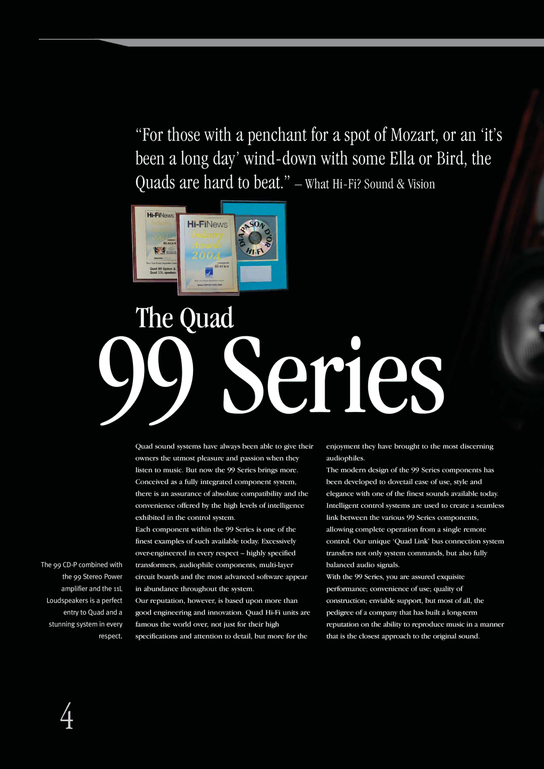 QUAD 99 Series manual 