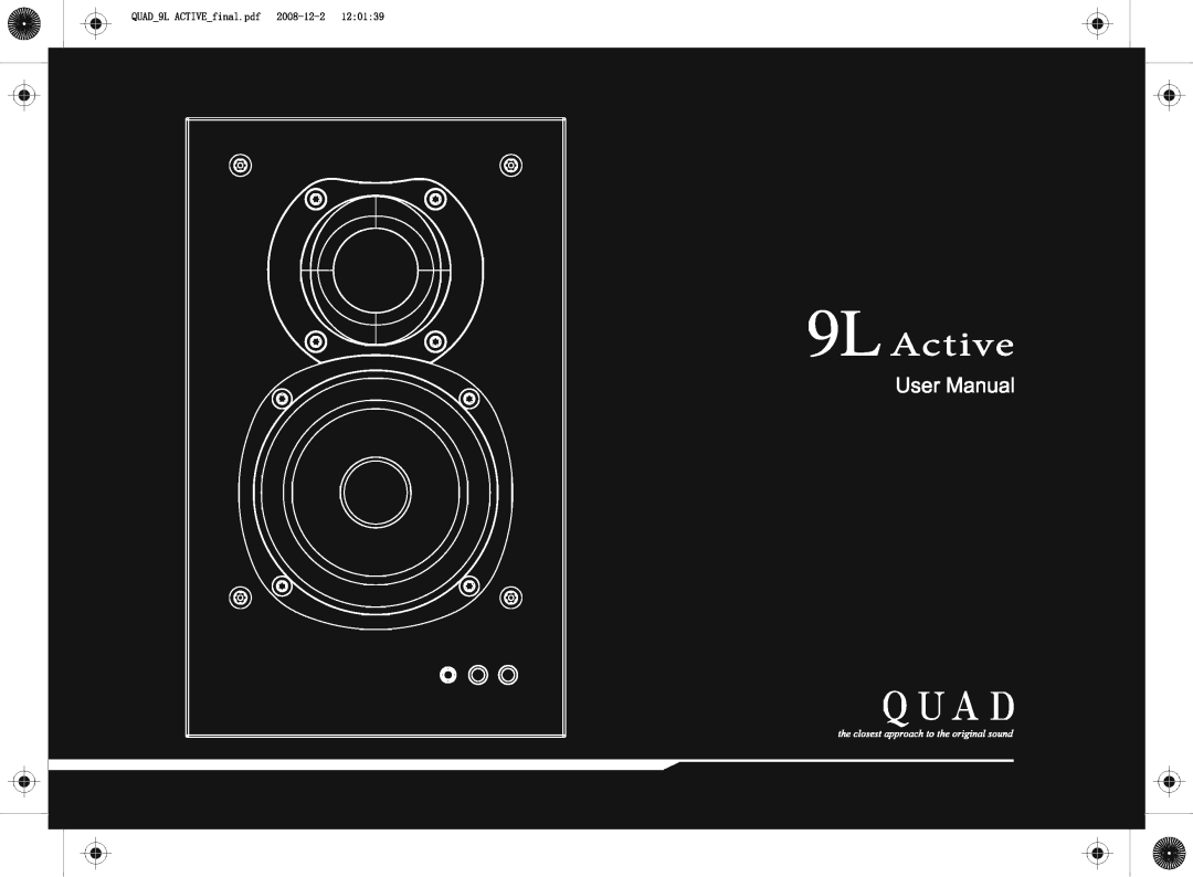 QUAD 9L manual 