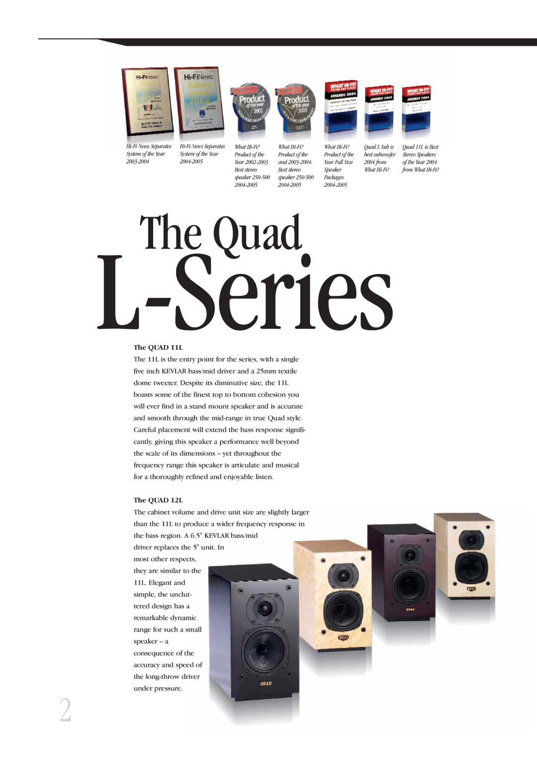 QUAD L Series manual 