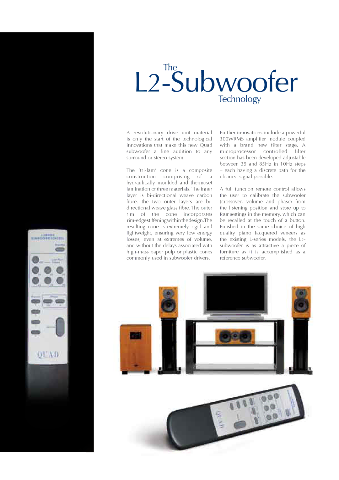 QUAD L2 Series manual L2-TheSubwoofer 