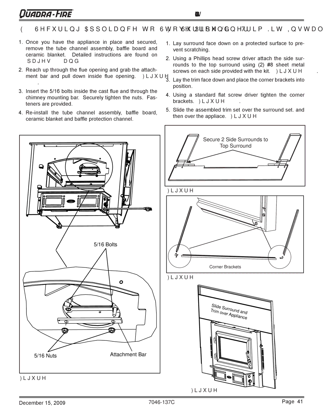 Quadra-Fire 7046-137C warranty Slide 