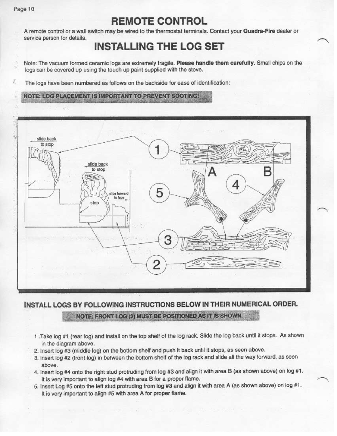 Quadra-Fire DV44 manual 