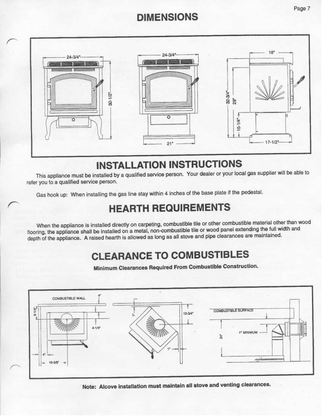 Quadra-Fire DV44 manual 