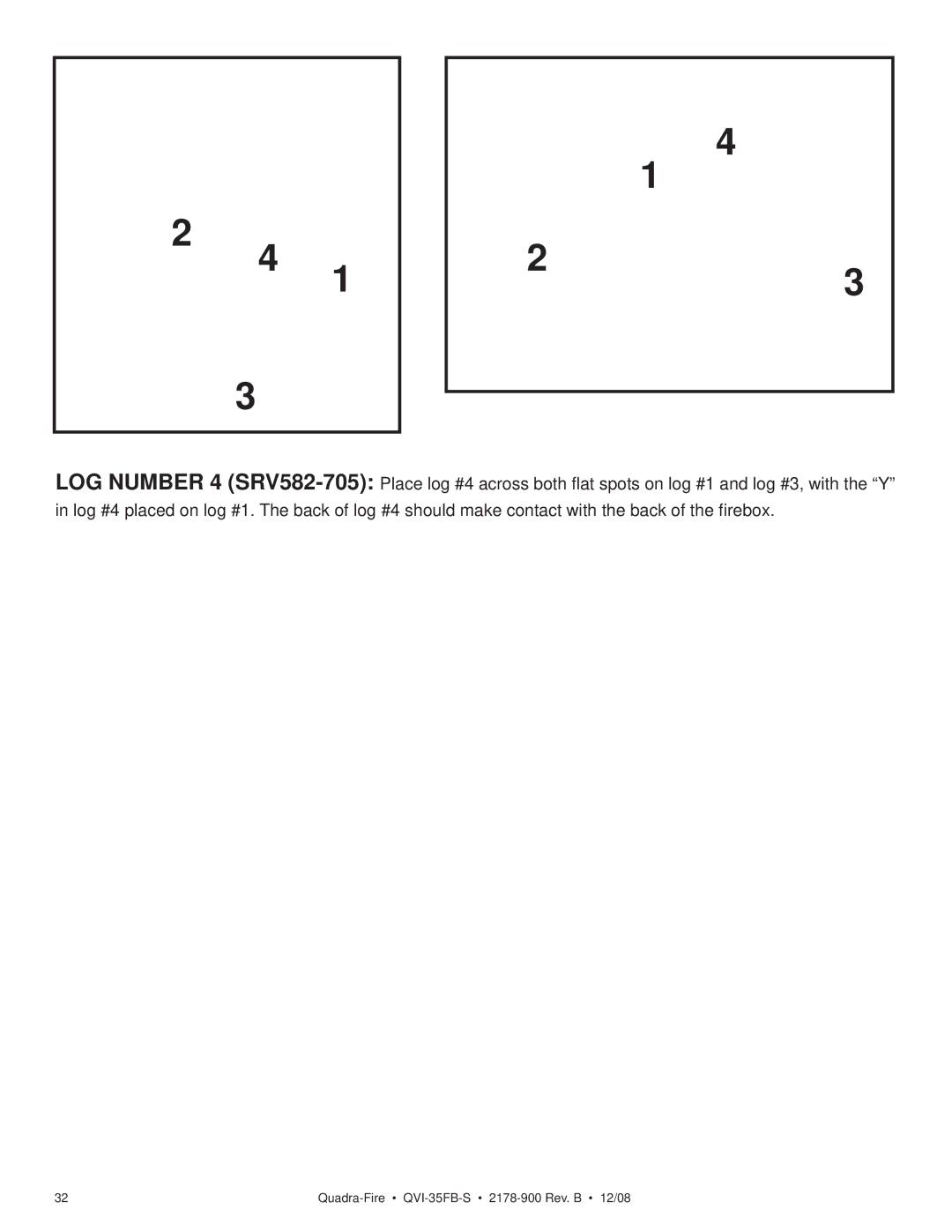 Quadra-Fire owner manual Quadra-Fire QVI-35FB-S 2178-900 Rev. B 12/08 