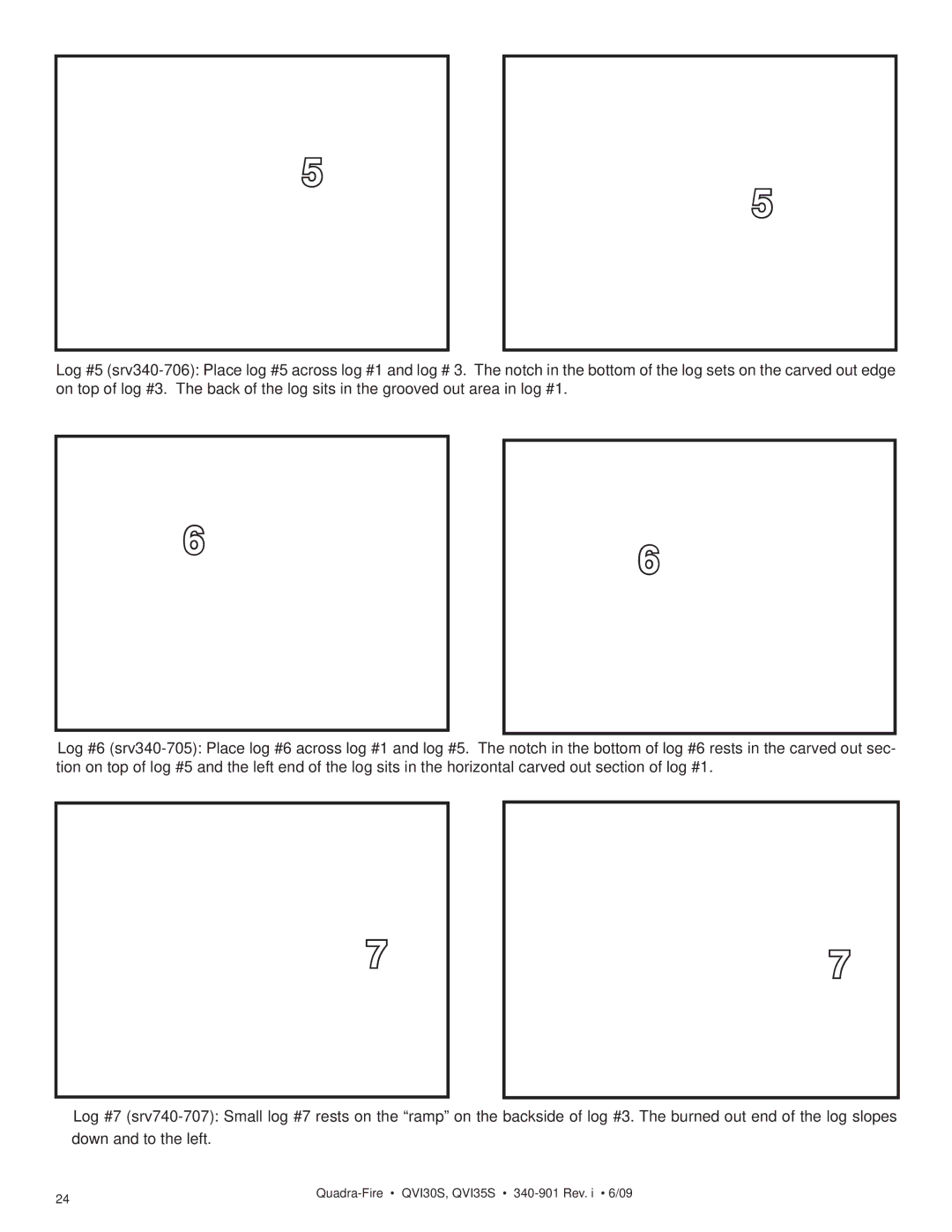 Quadra-Fire owner manual Quadra-Fire QVI30S, QVI35S 340-901 Rev. i 6/09 