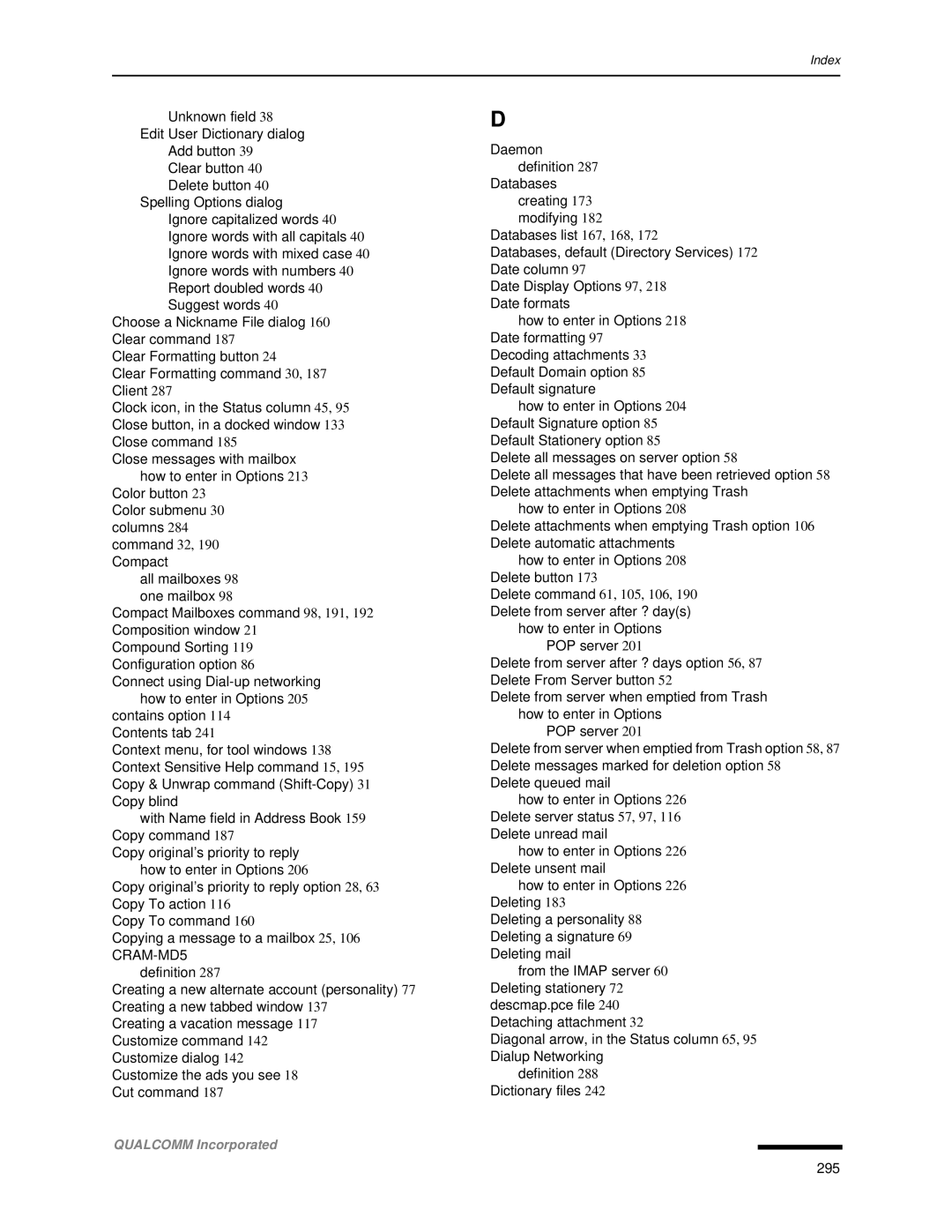 Qualcomm 4.3 user manual Qualcomm Incorporated 