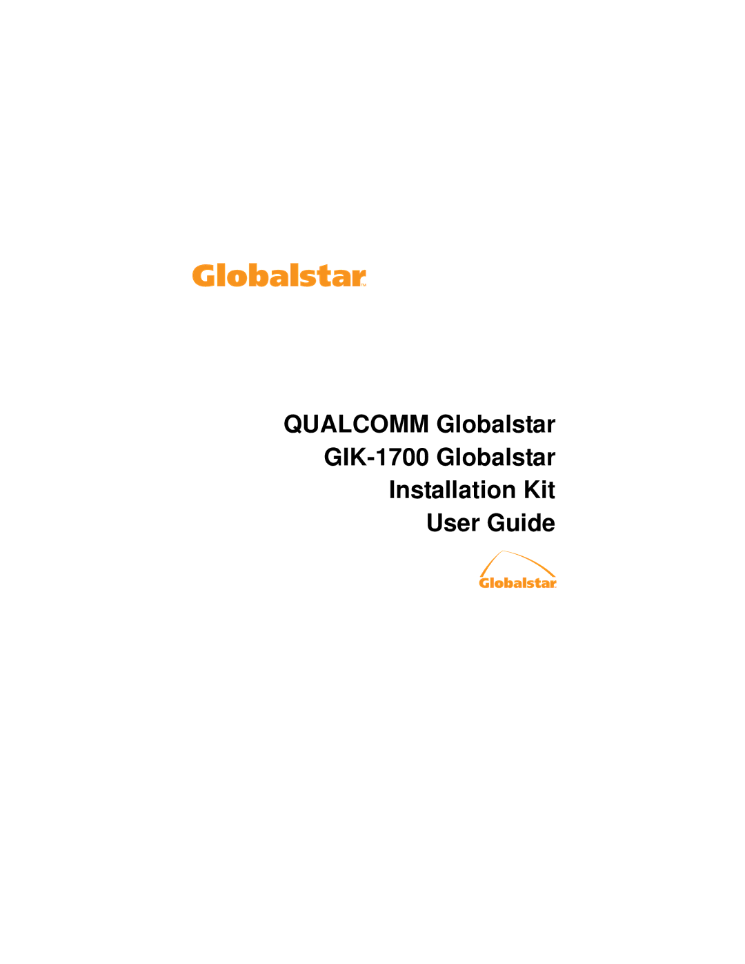 Qualcomm GIK-1700 manual 