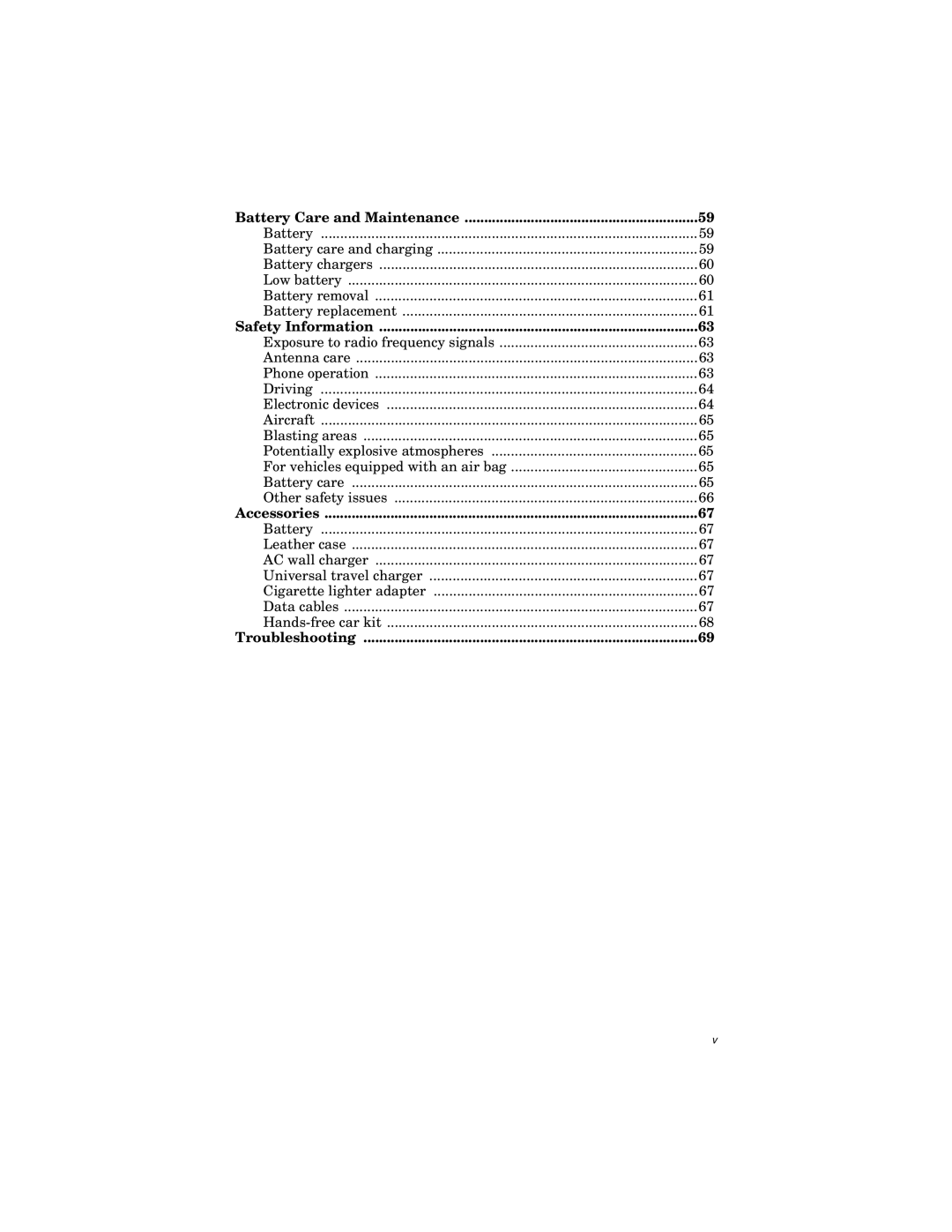 Qualcomm GSP-1600 manual Battery Care and Maintenance 