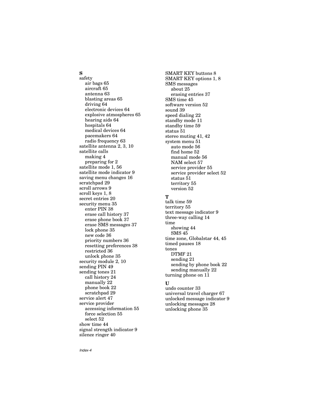 Qualcomm GSP-1600 manual Safety 