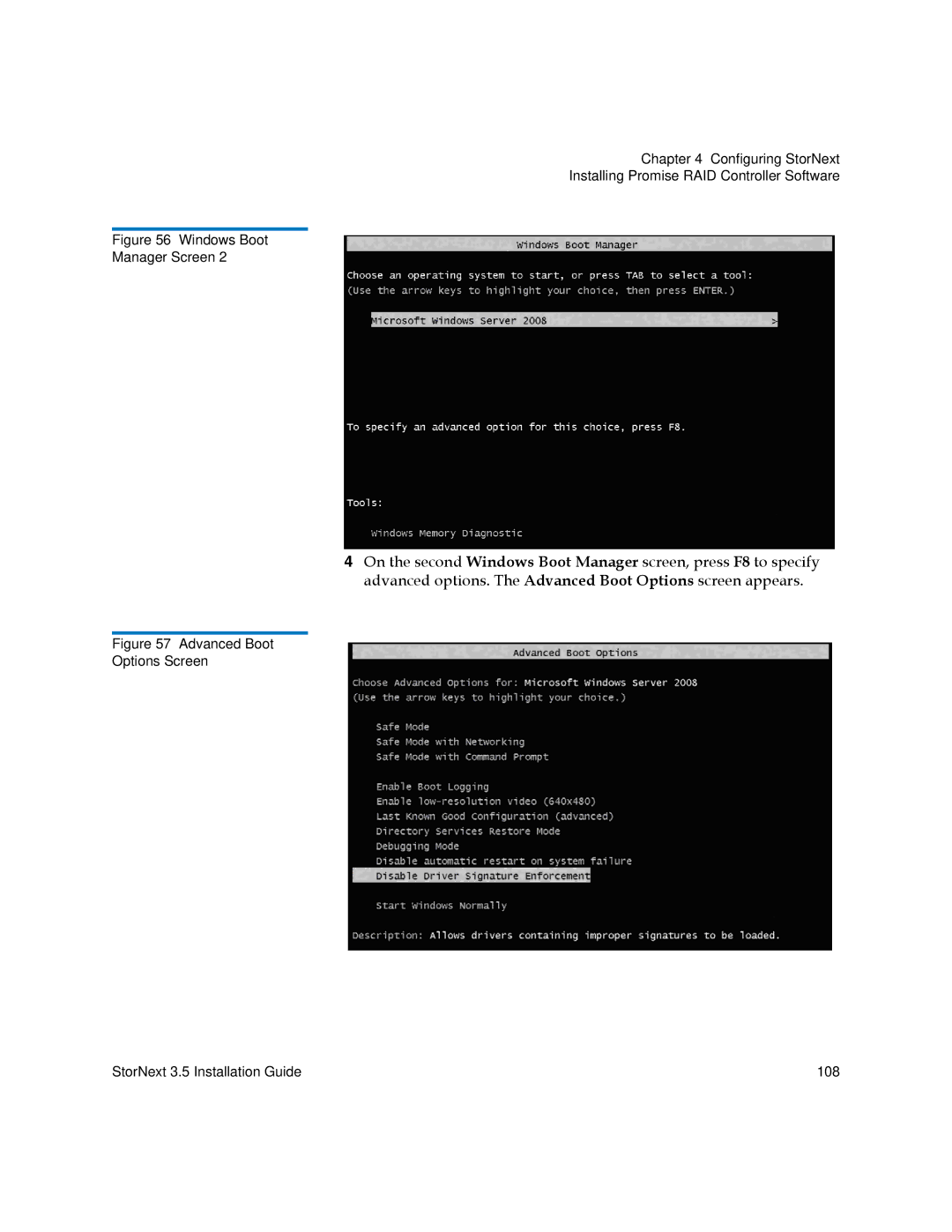 Quantum 3.5 manual Windows Boot Manager Screen 