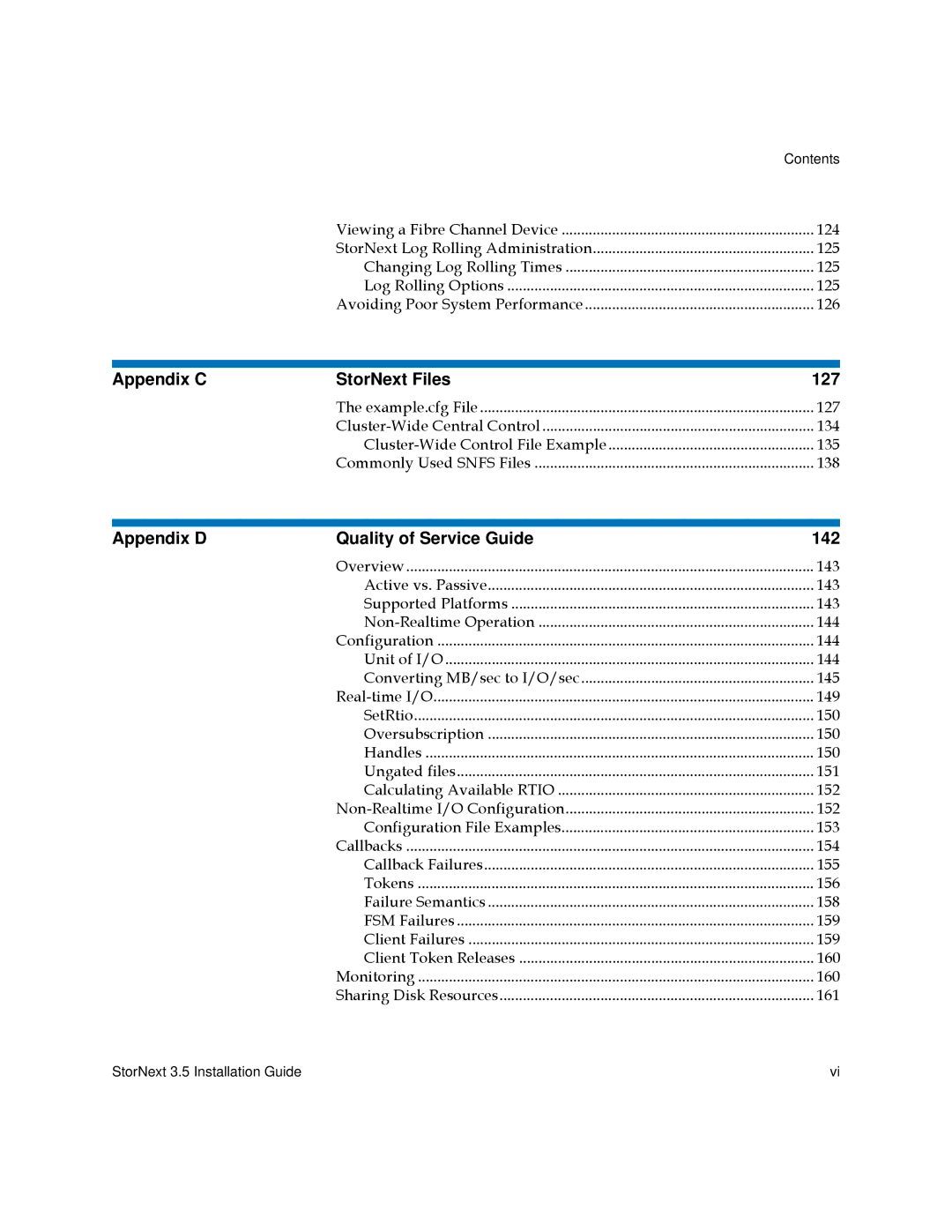 Quantum 3.5 manual Viewing a Fibre Channel Device 124, 125 