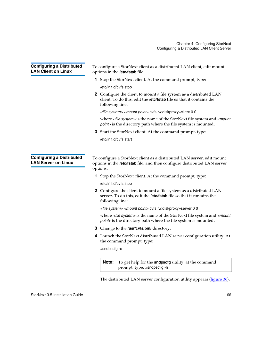 Quantum 3.5 manual Distributed LAN server configuration utility appears figure 