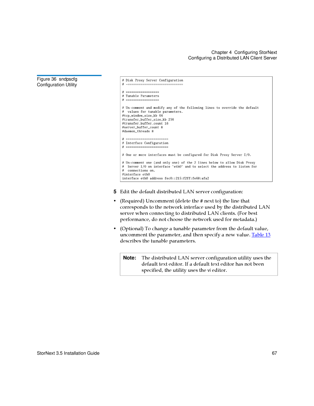 Quantum 3.5 manual Sndpscfg Configuration Utility 