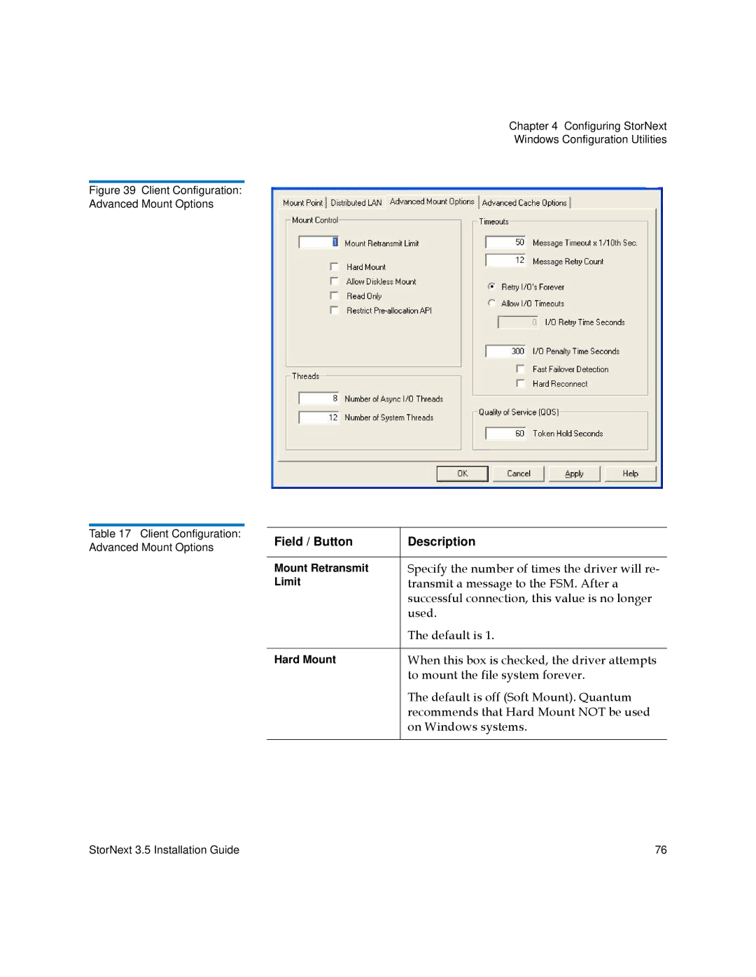 Quantum 3.5 manual Specify the number of times the driver will re, Transmit a message to the FSM. After a, Default is 