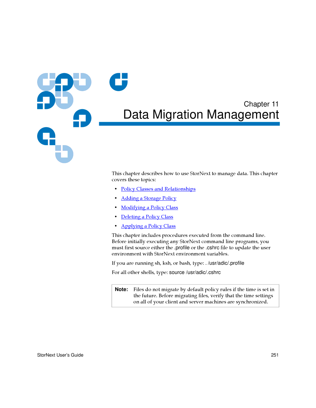 Quantum 3.5.1 manual 11Data Migration Management 