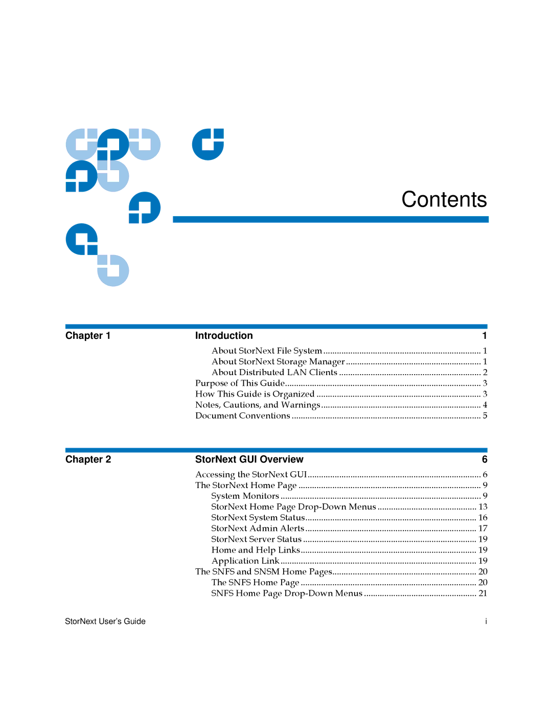 Quantum 3.5.2 manual Contents 