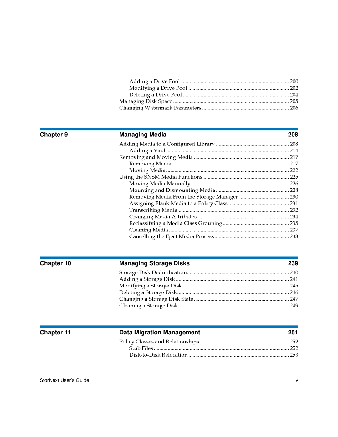 Quantum 3.5.2 manual Chapter Managing Media 208 