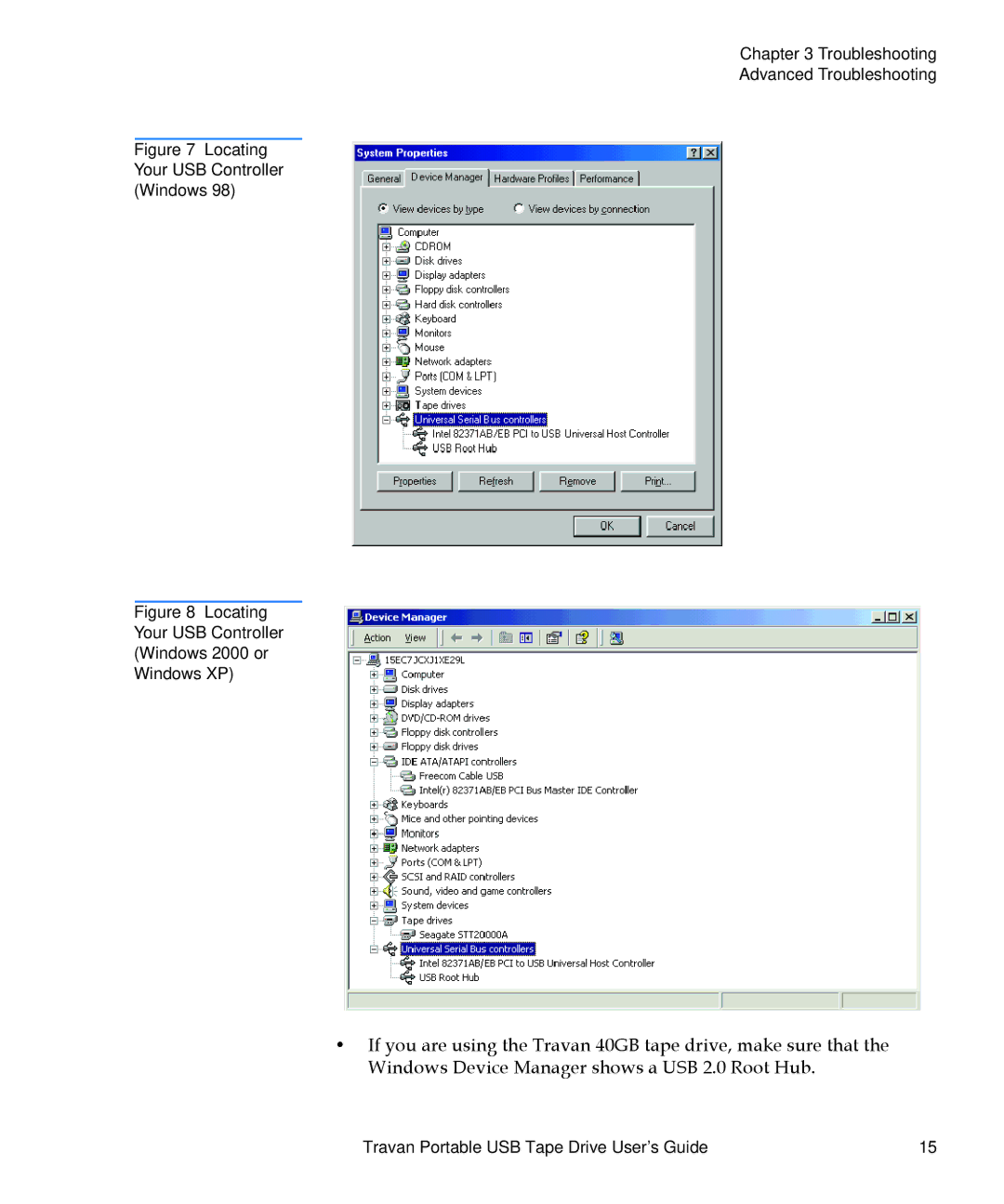 Quantum 50002767 manual Locating Your USB Controller Windows 