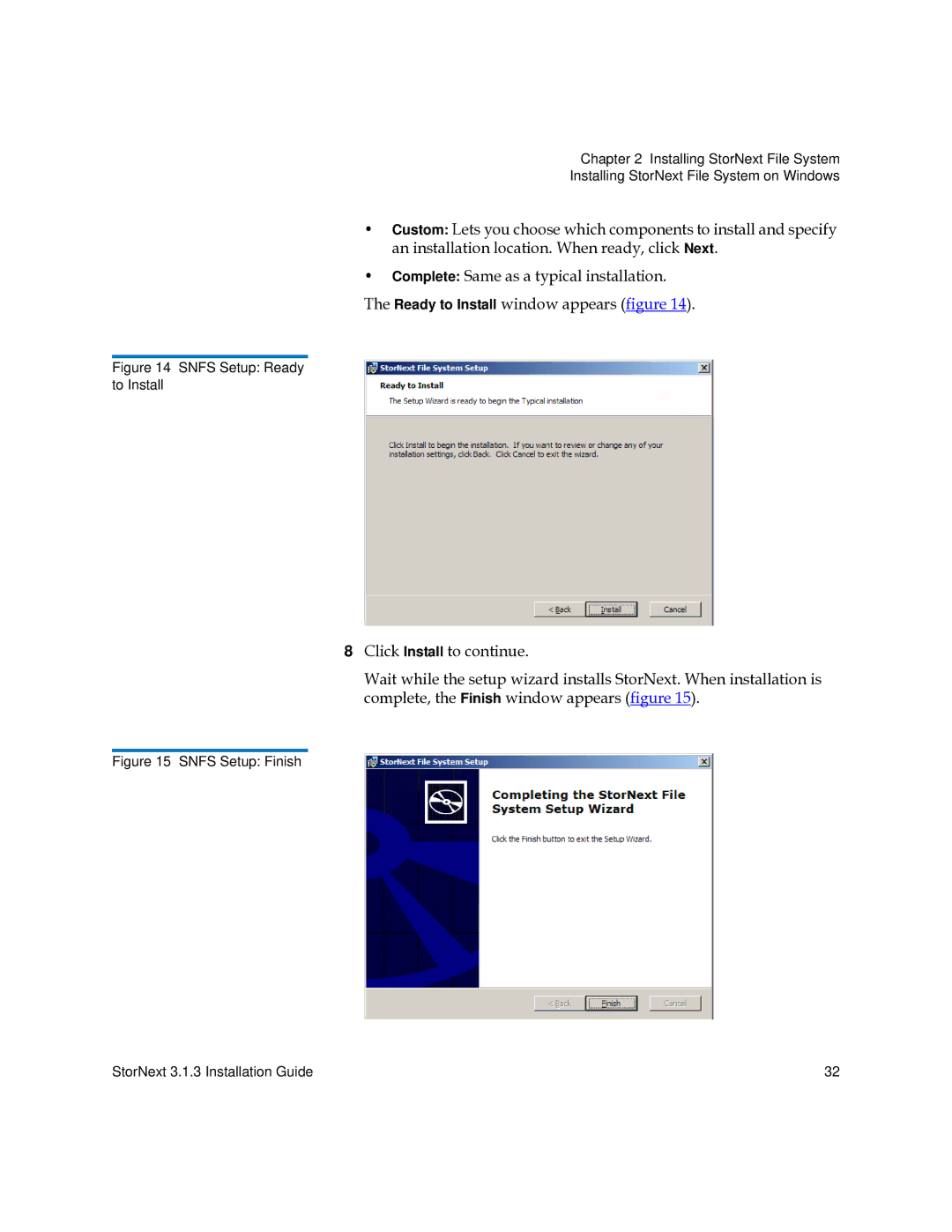 Quantum 6-00360-15 manual Snfs Setup Ready to Install 