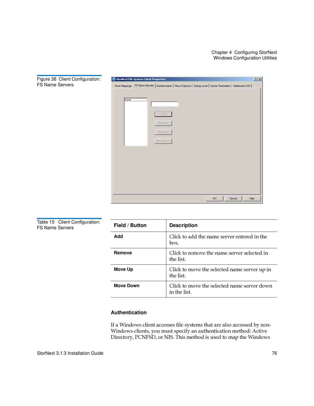 Quantum 6-00360-15 manual Authentication 