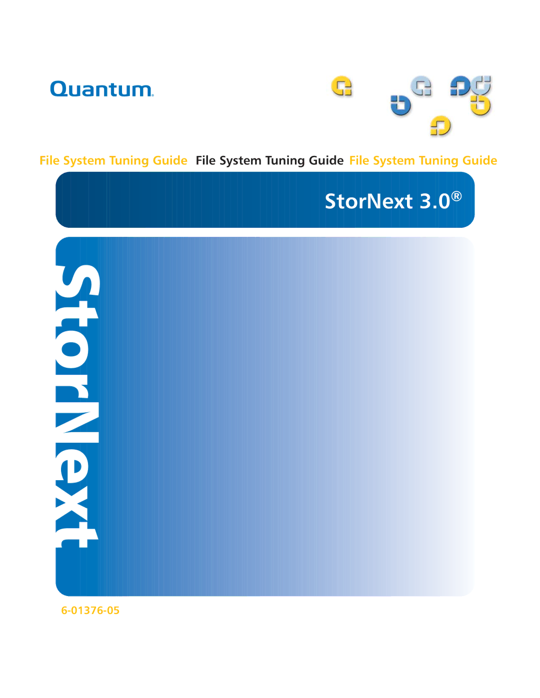 Quantum 6-01376-05 manual 