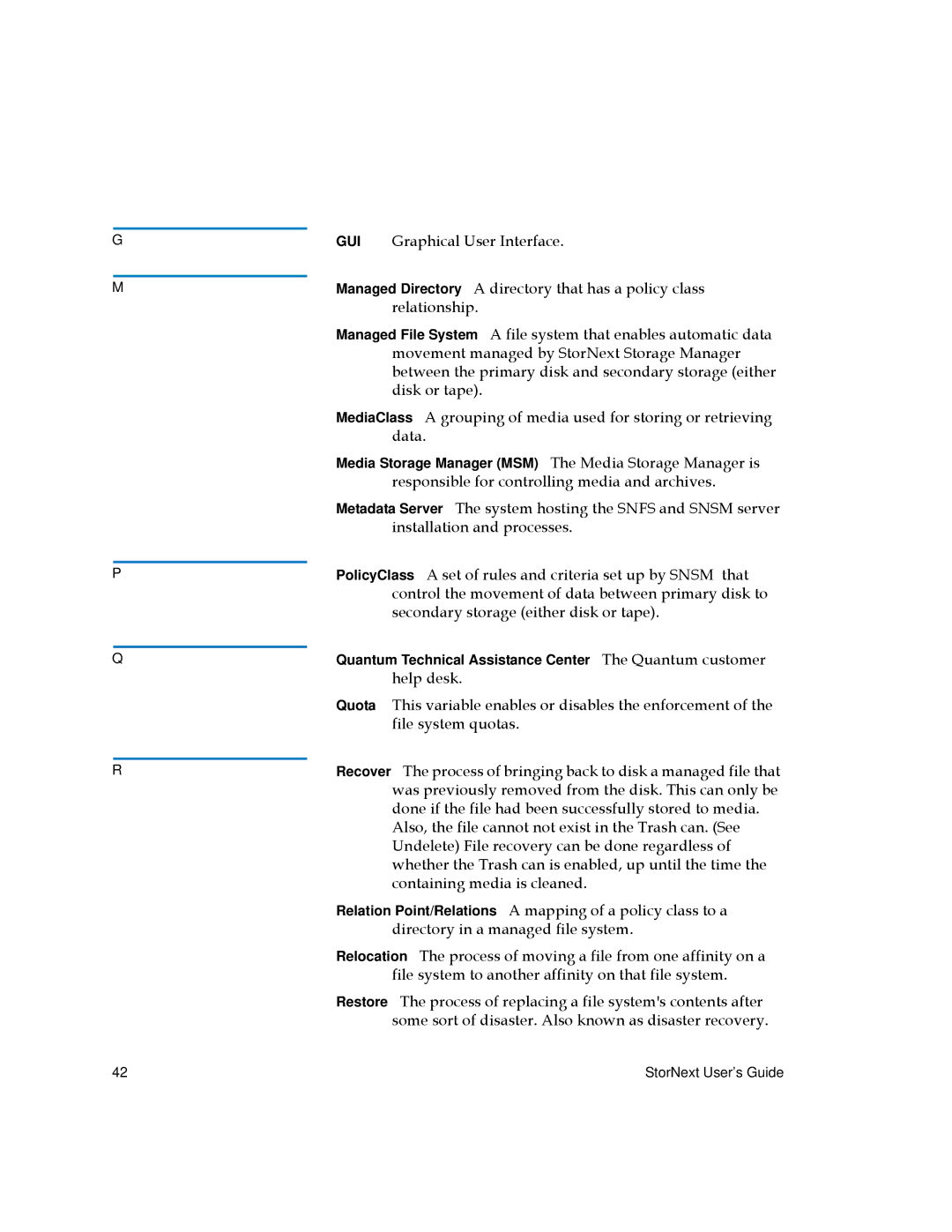 Quantum 6-01658-01 manual Quantum Technical Assistance Center The Quantum customer 