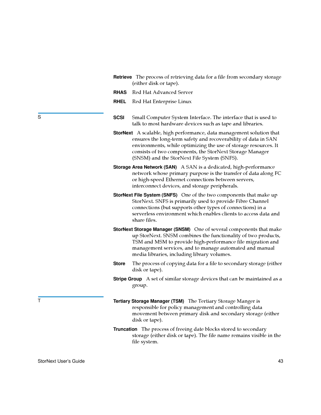 Quantum 6-01658-01 manual Red Hat Advanced Server 