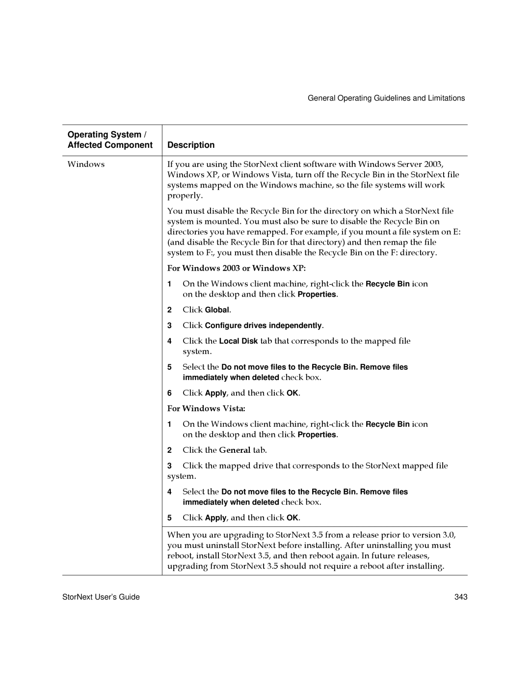 Quantum 6-01658-05 manual For Windows 2003 or Windows XP 