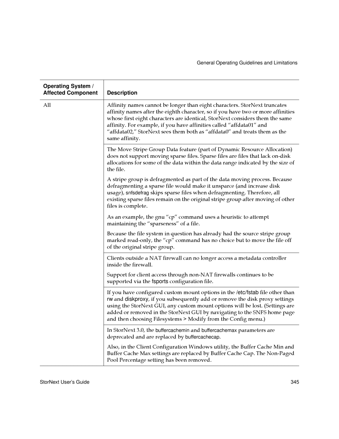 Quantum 6-01658-05 manual StorNext User’s Guide 345 