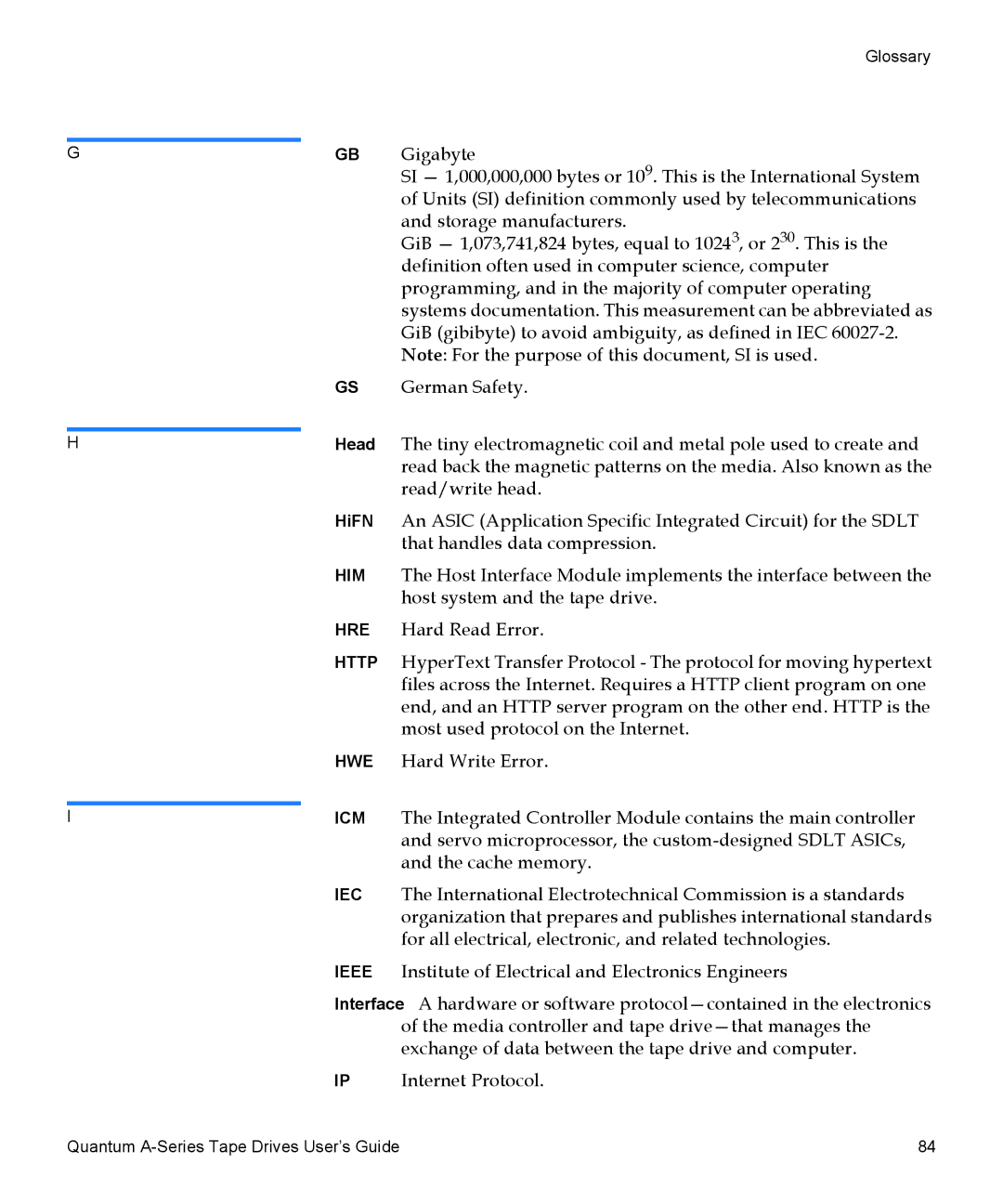 Quantum A-Series manual Gigabyte 