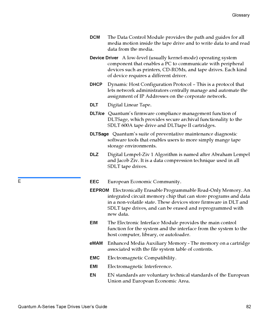 Quantum A-Series manual European Economic Community 