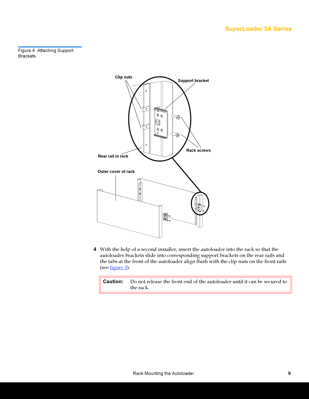 Quantum Audio 3A Series quick start Attaching Support Brackets 