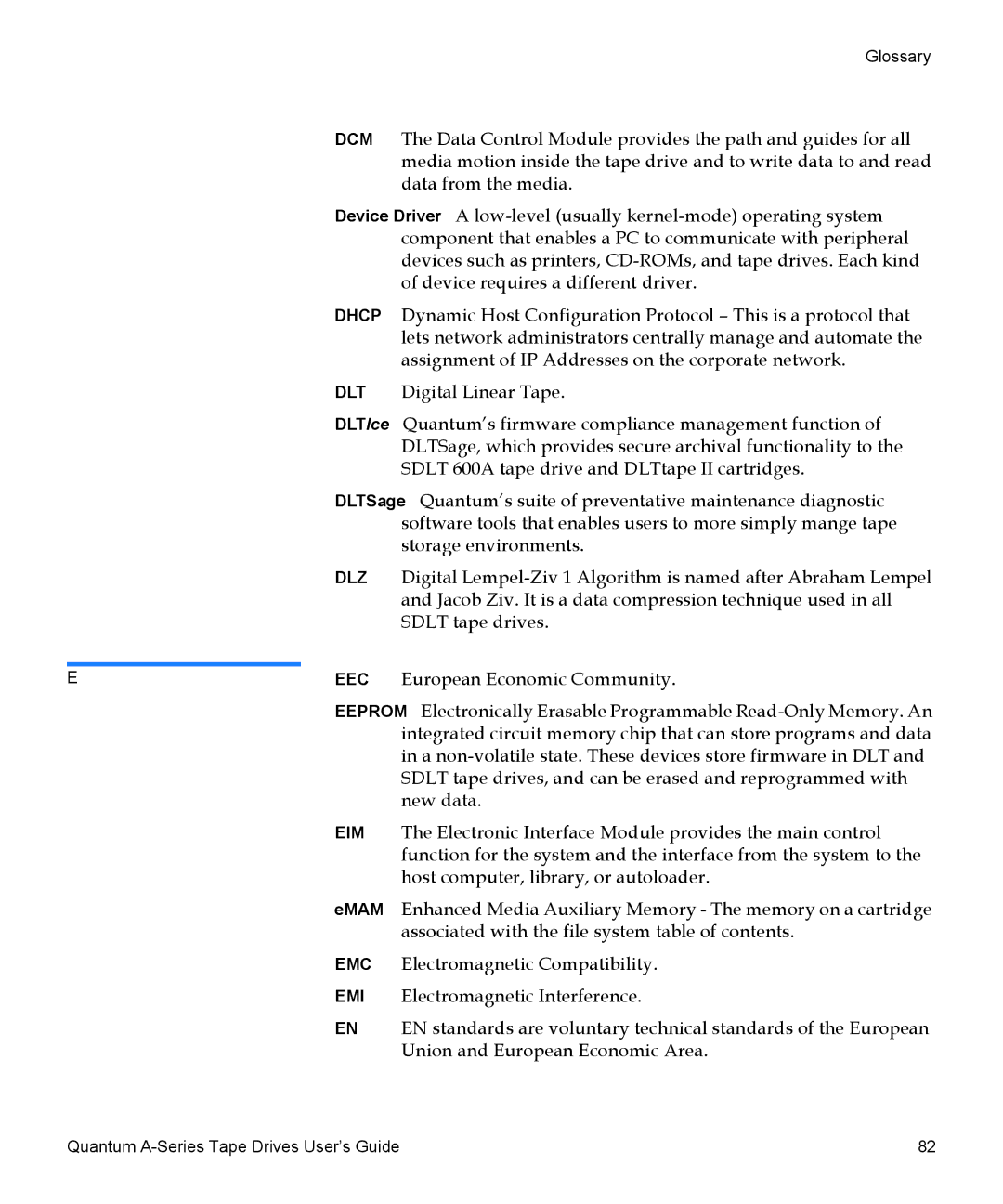 Quantum Audio A-Series manual European Economic Community 