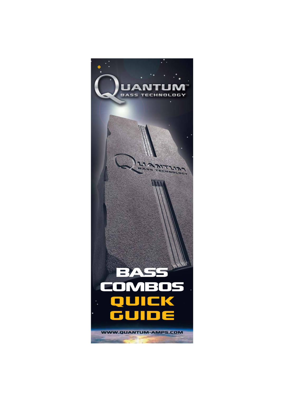Quantum Audio Speaker manual Bass, quick guide, combos 