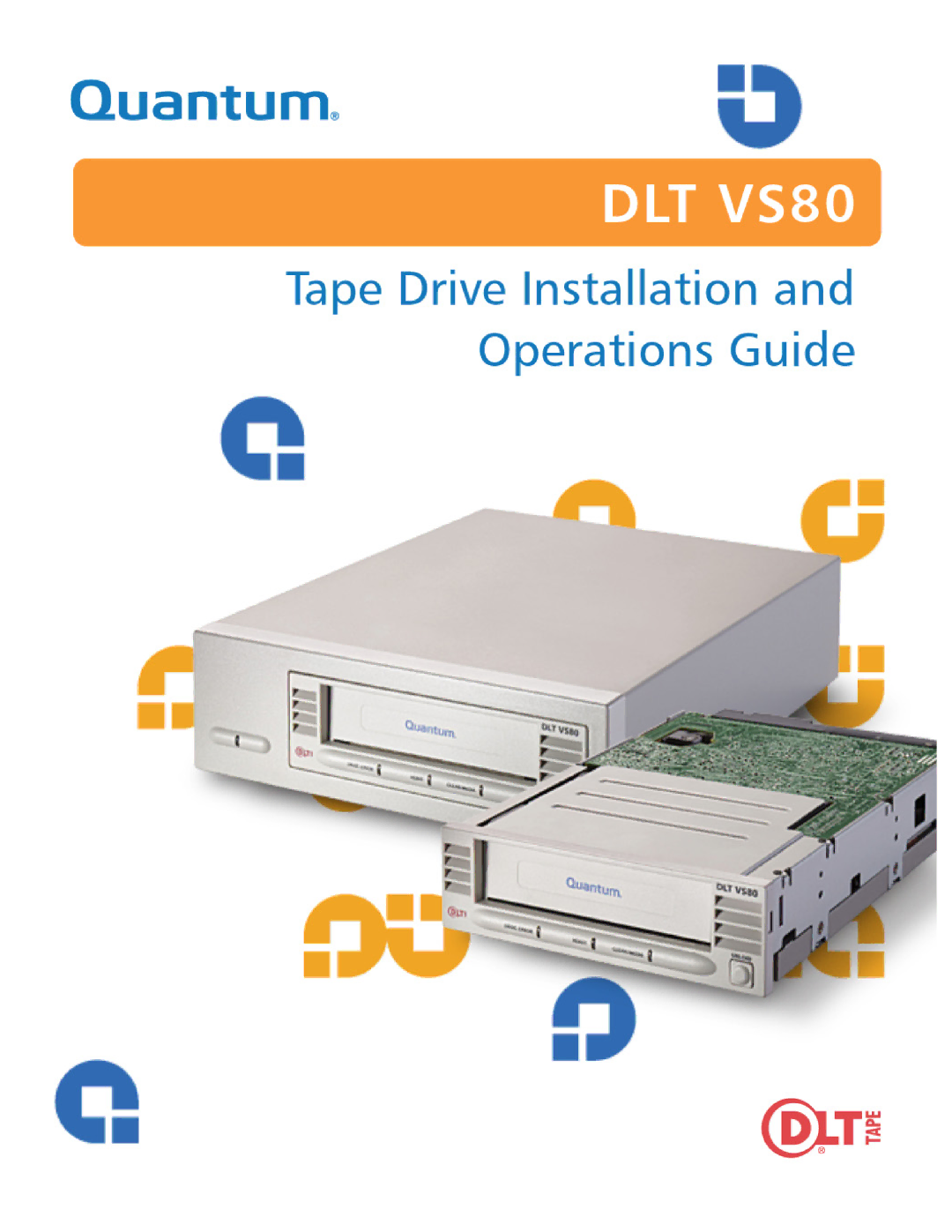 Quantum DLT VS80 manual 