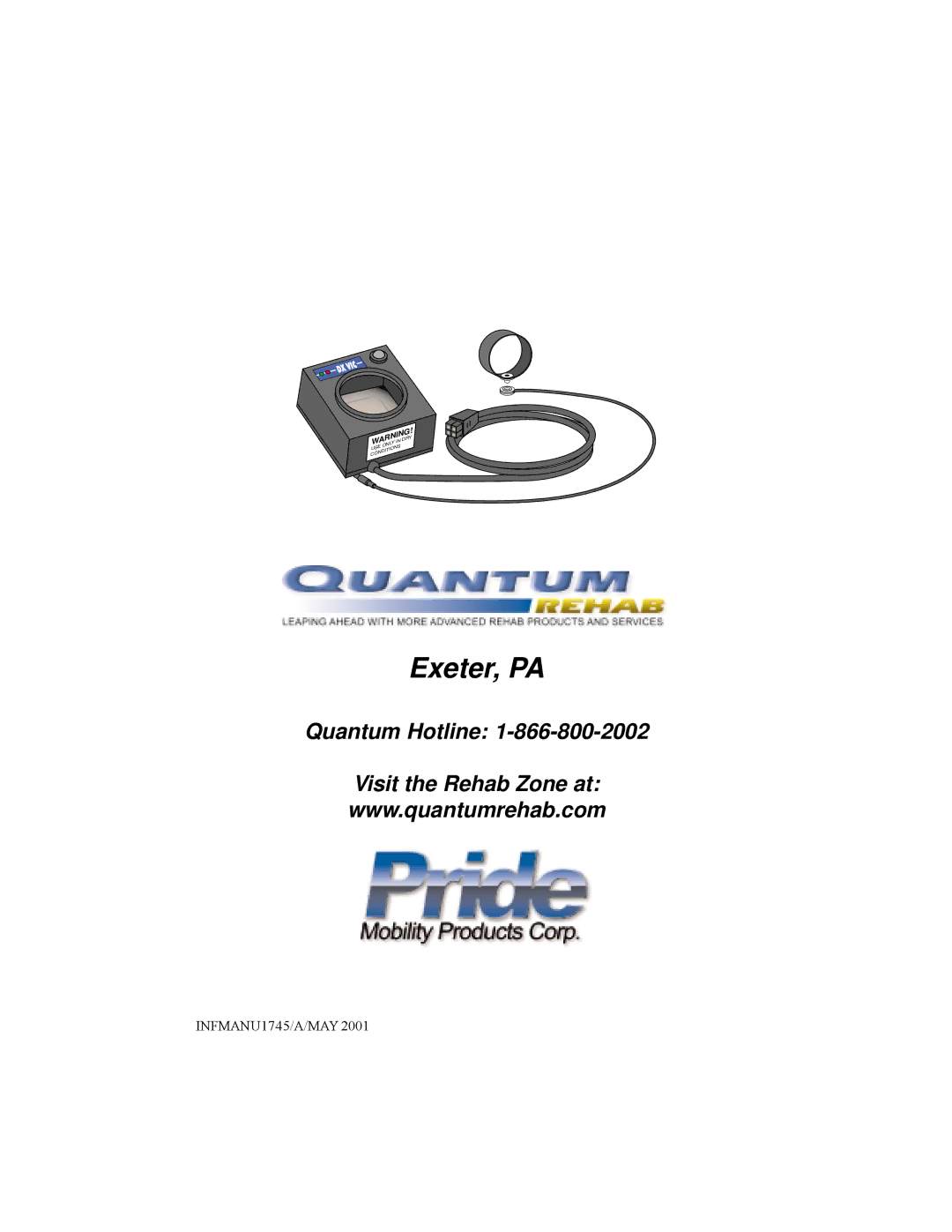 Quantum Dynamic DX manual Exeter, PA 