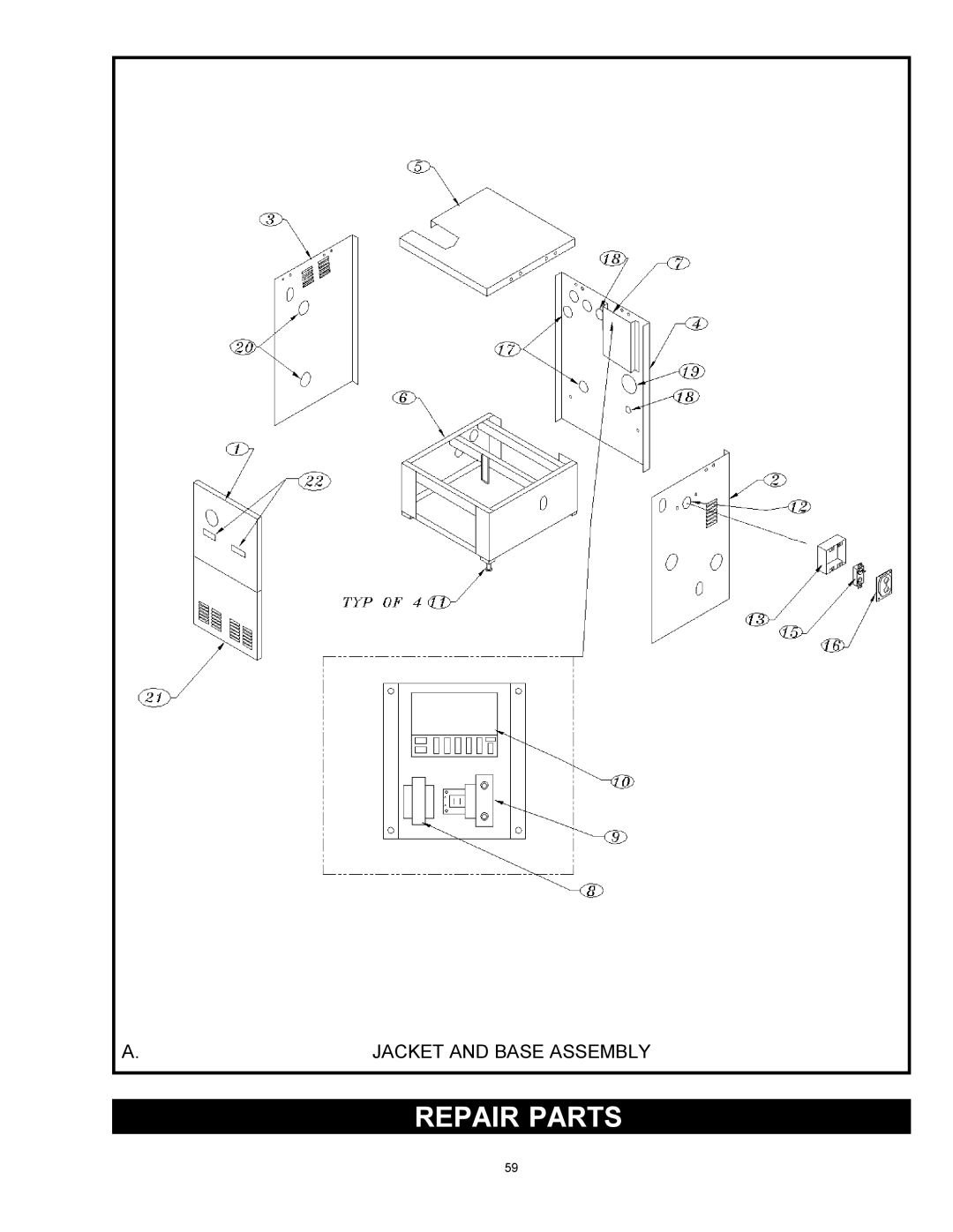 Quantum GAS-FIRED BOILERS installation instructions Repair Parts 