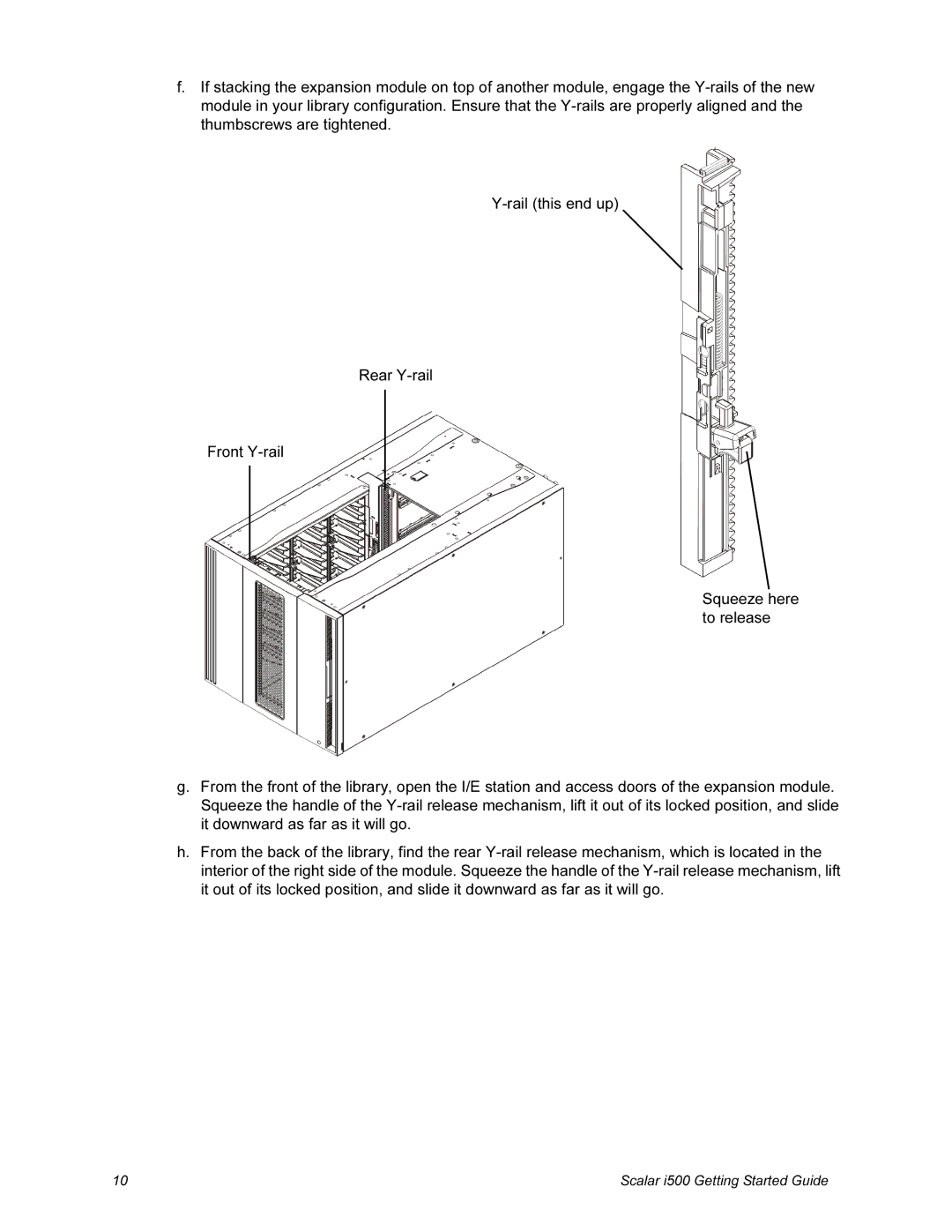 Quantum manual Scalar i500 Getting Started Guide 