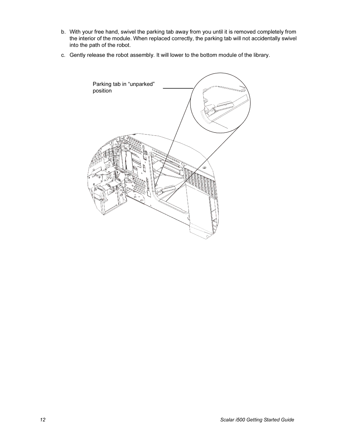 Quantum manual Scalar i500 Getting Started Guide 