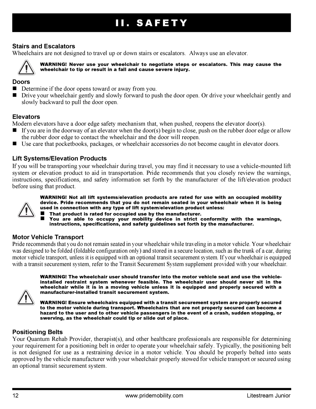 Quantum INFMANU4169 Stairs and Escalators, Doors, Elevators, Lift Systems/Elevation Products, Motor Vehicle Transport 