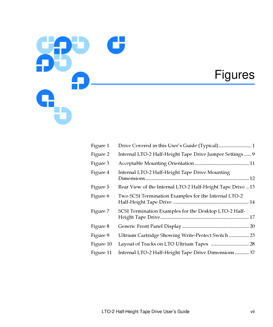 Quantum LTO-2 manual Figures 