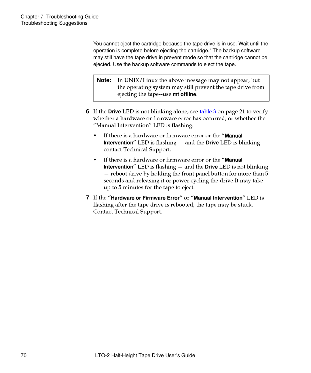 Quantum manual LTO-2 Half-Height Tape Drive User’s Guide 