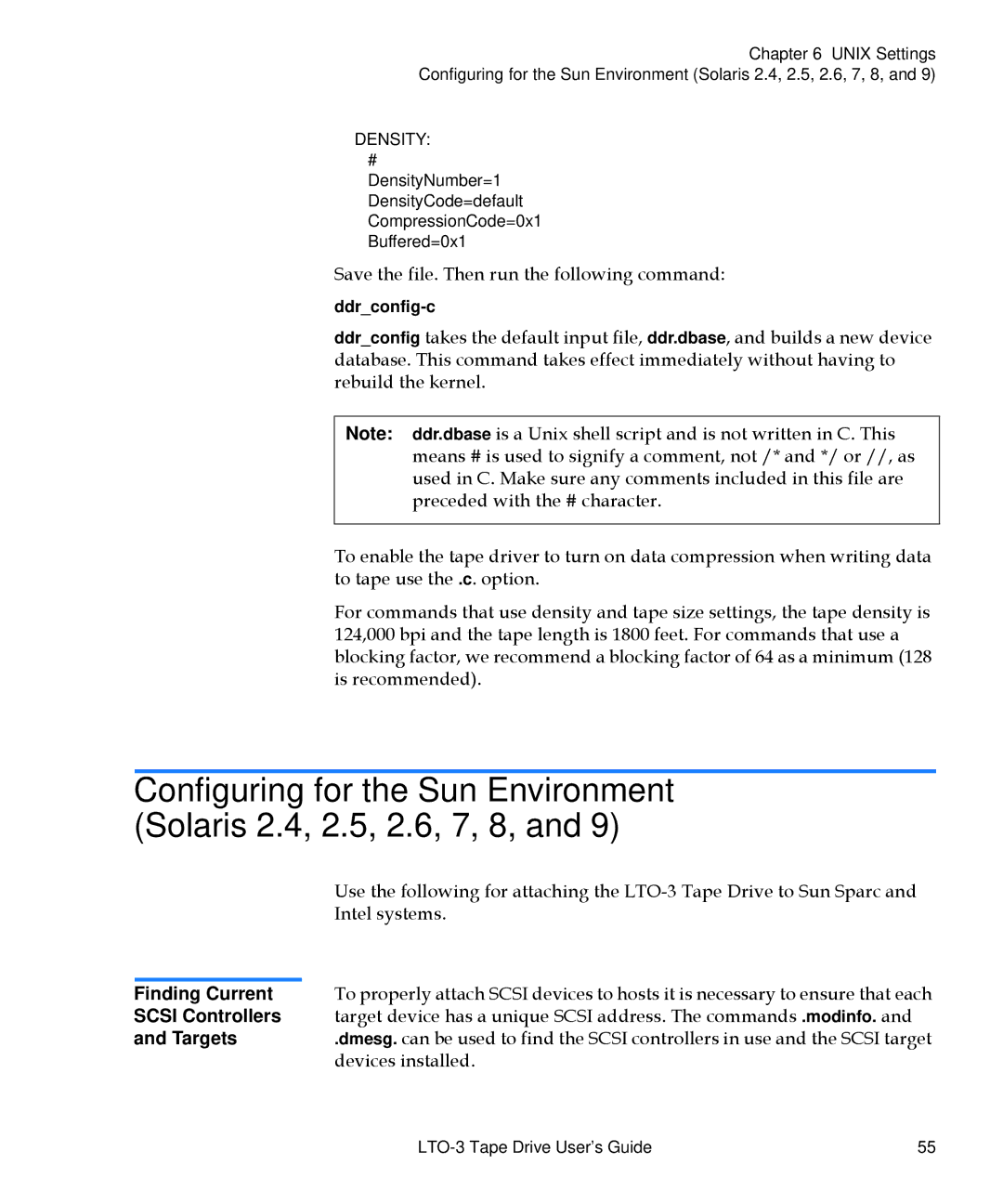 Quantum LTO-3 manual Finding Current, Targets 