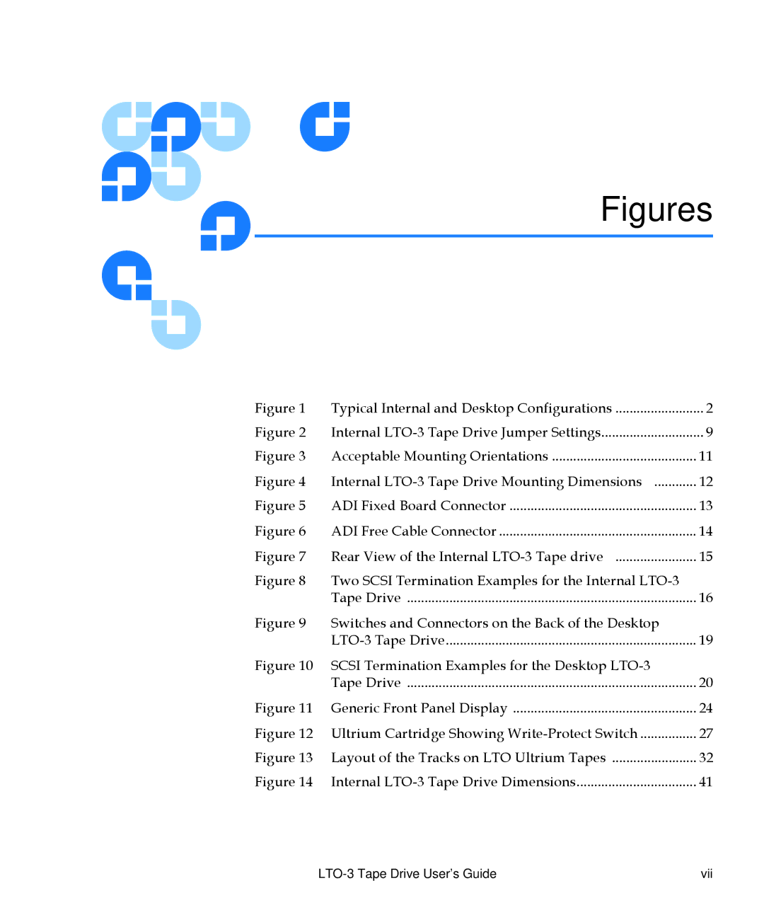 Quantum LTO-3 manual Figures 