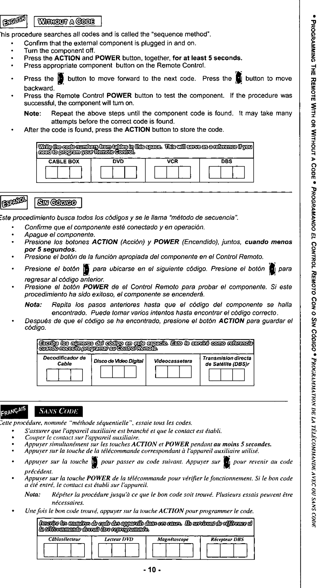 Quasar EUR511516 manual 